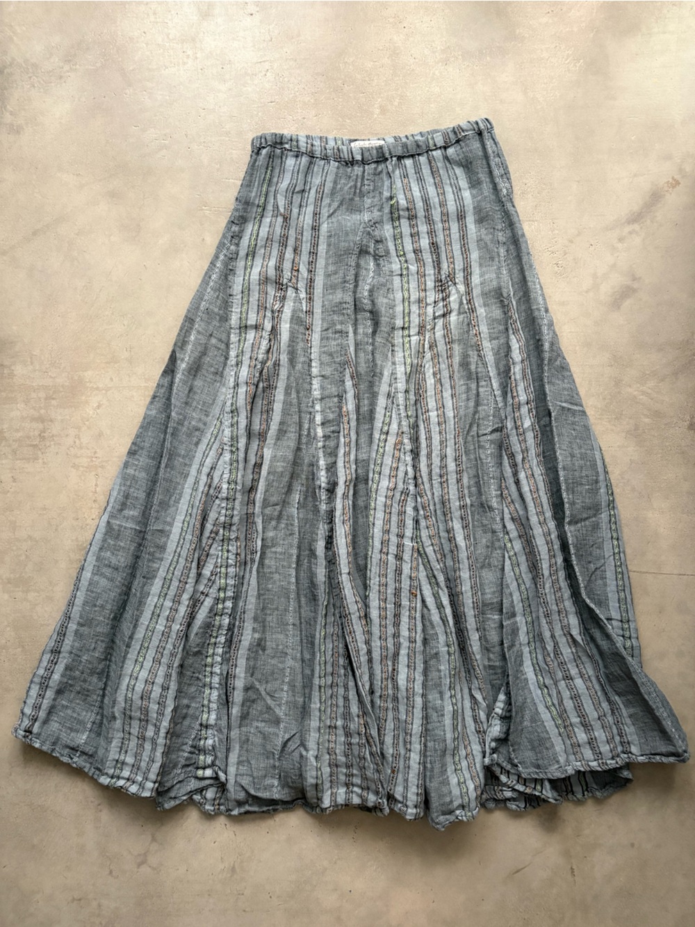 CP Shades x Free People Linen Lily Maxi Skirt - Picture 9 of 16